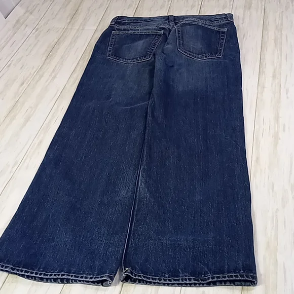 Old Navy Loose Straight Leg Blue Jeans Size 30x30 - Picture 11 of 16